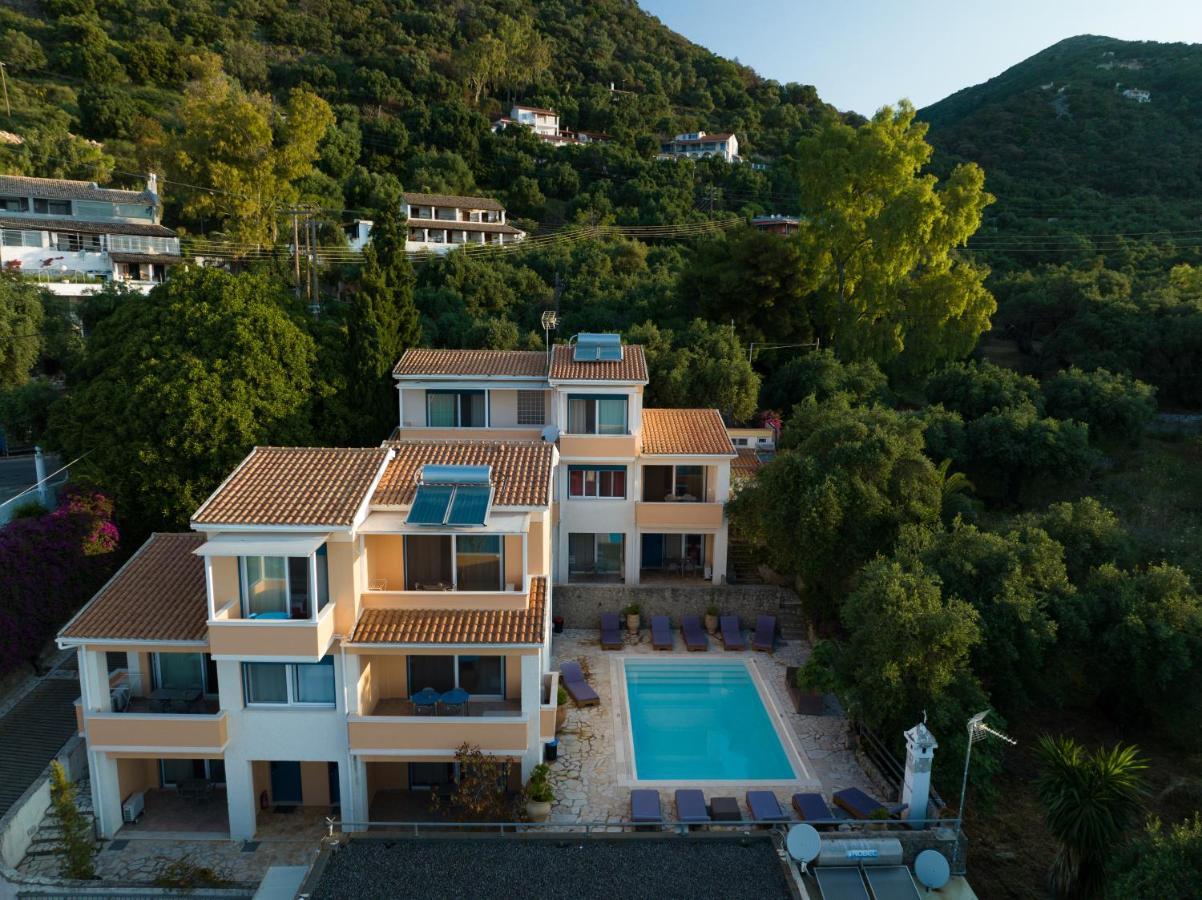 Glyfa Corfu Apartments บาร์บาตี ภายนอก รูปภาพ