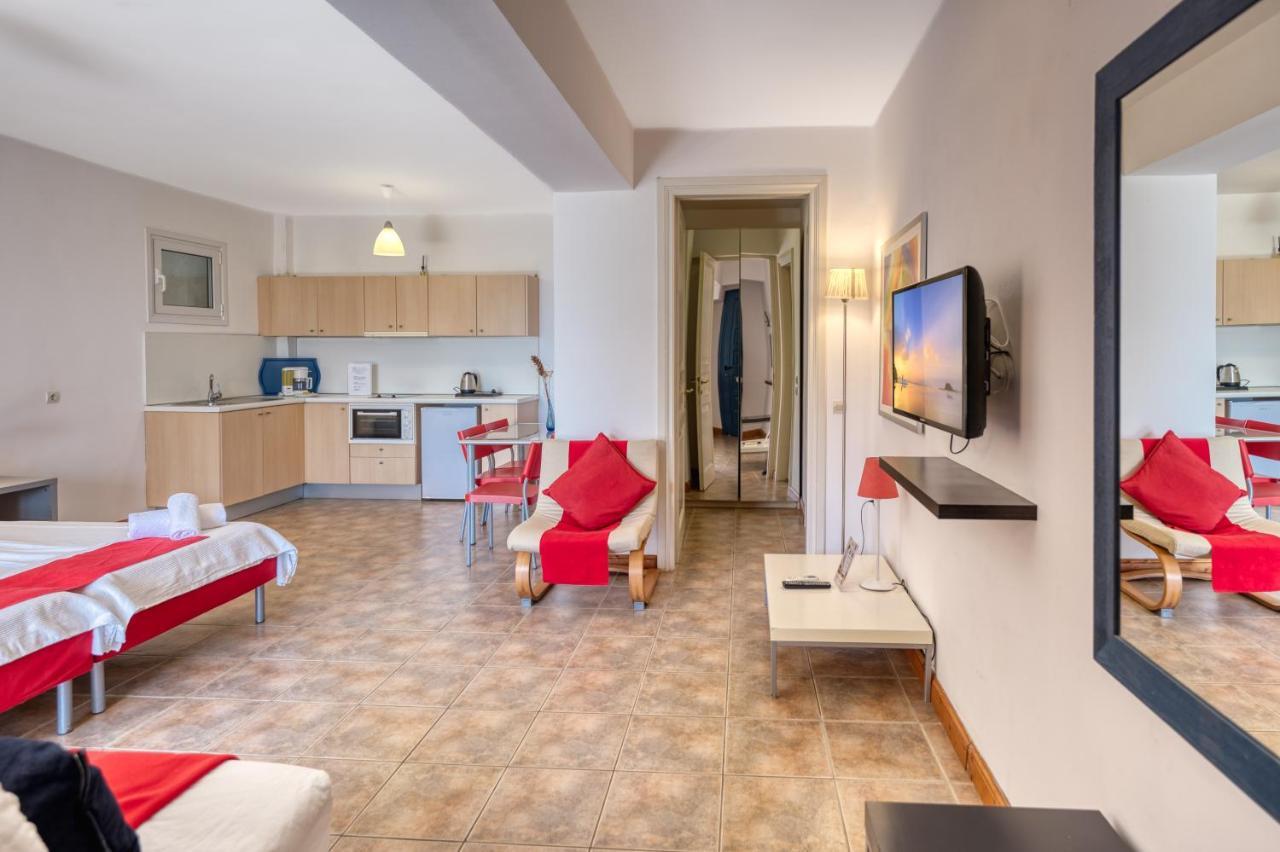 Glyfa Corfu Apartments บาร์บาตี ภายนอก รูปภาพ