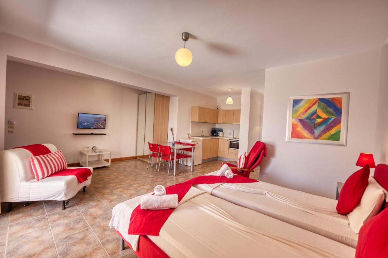 Glyfa Corfu Apartments บาร์บาตี ภายนอก รูปภาพ