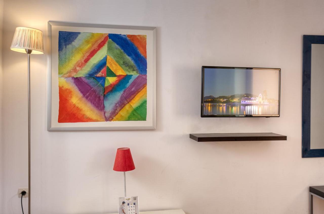 Glyfa Corfu Apartments บาร์บาตี ภายนอก รูปภาพ