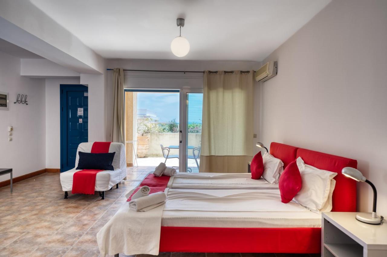 Glyfa Corfu Apartments บาร์บาตี ภายนอก รูปภาพ