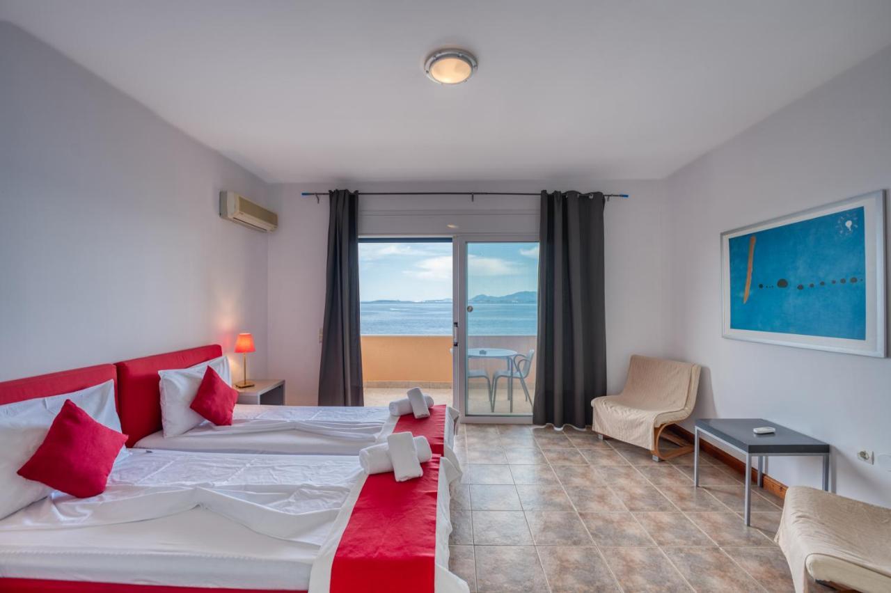 Glyfa Corfu Apartments บาร์บาตี ภายนอก รูปภาพ