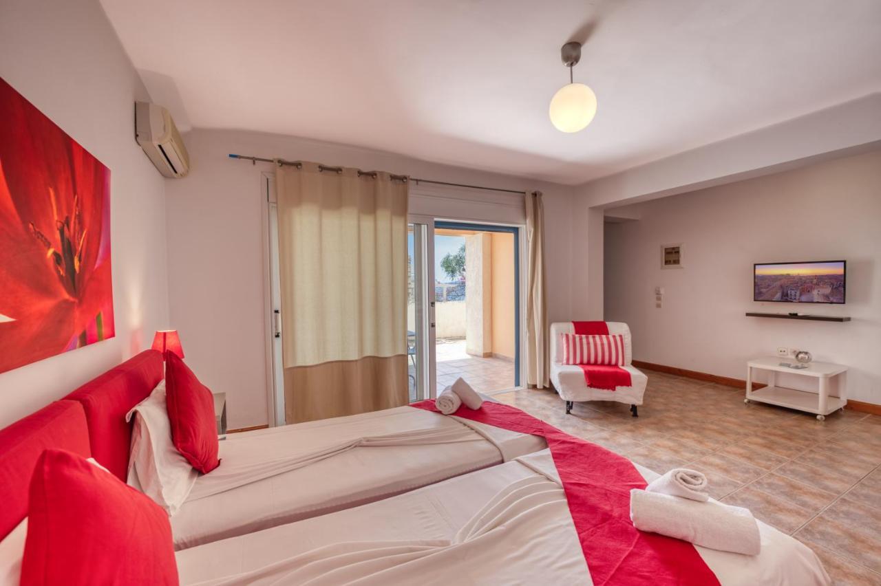 Glyfa Corfu Apartments บาร์บาตี ภายนอก รูปภาพ