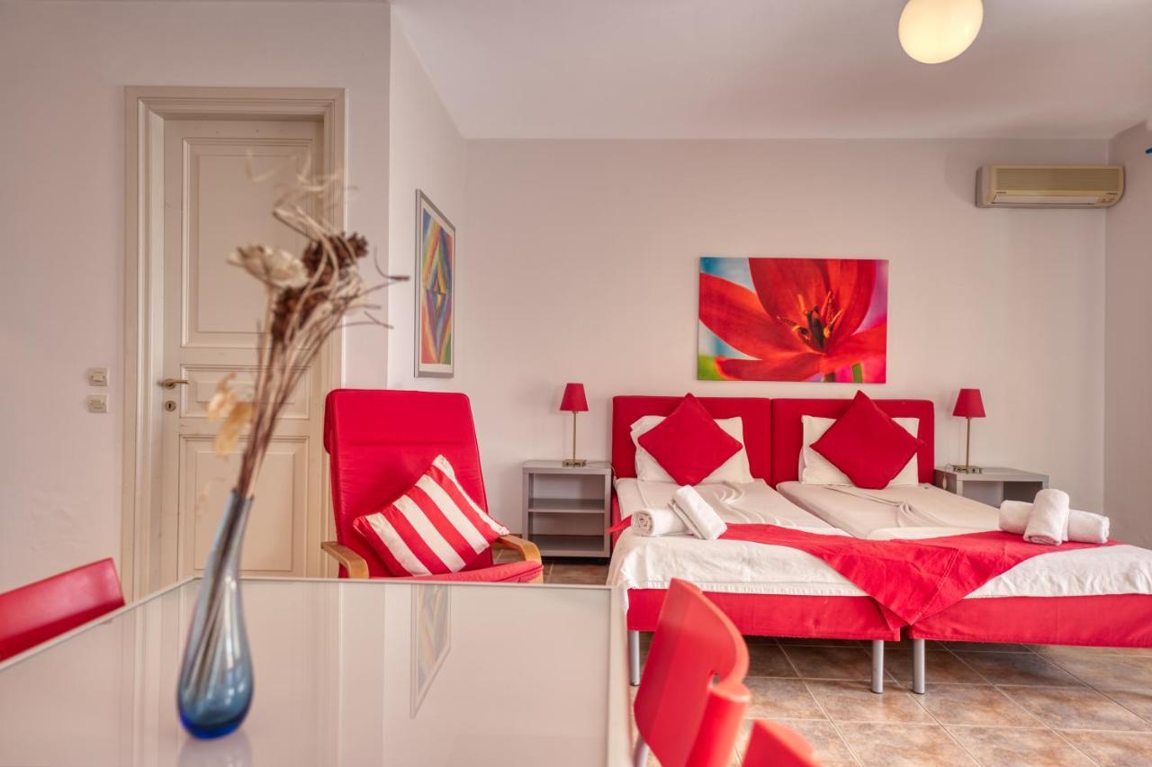 Glyfa Corfu Apartments บาร์บาตี ภายนอก รูปภาพ