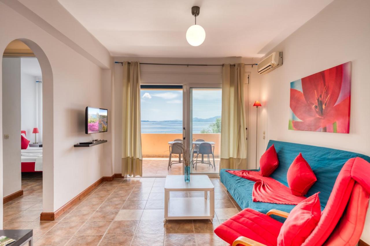 Glyfa Corfu Apartments บาร์บาตี ภายนอก รูปภาพ